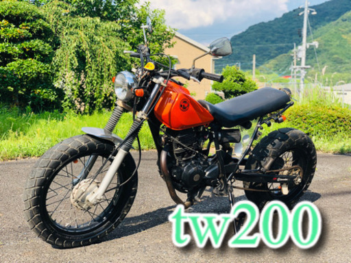 ‍♀️【SOLD OUT】tw200  カスタム スカチューン