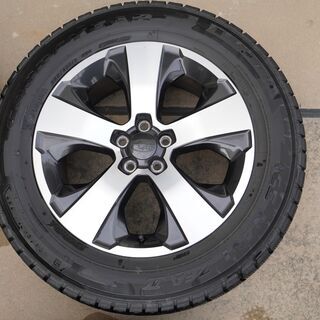 スバル フォレスター用 スタッドレス+XV純正ホイール 225/60R17