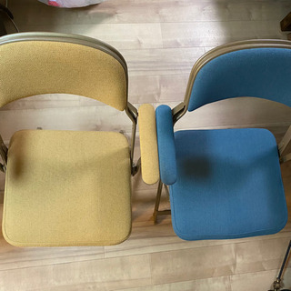 PFS アーム付きチェア 2個セットでお値引き! CLARIN FOLDING CHAIR
