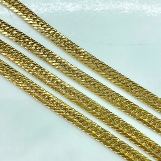 中古品】K18 8面トリプル(平) 30g 50cm [549]