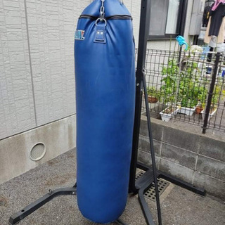 Winning サンドバッグ 青　美品 Winning サンドバッグ 青 美品 サンドバッグとスタンドのセット+