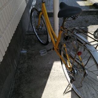 自転車 普通のママチャリ