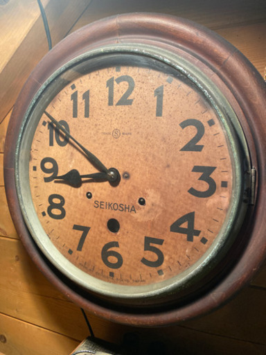 戦前の精工舎の時計