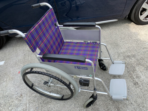 国産カワムラサイクル車椅子！使用頻度少ないアルミ製