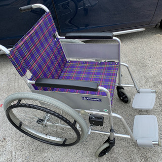 【ネット決済】国産カワムラサイクル車椅子！使用頻度少ないアルミ製
