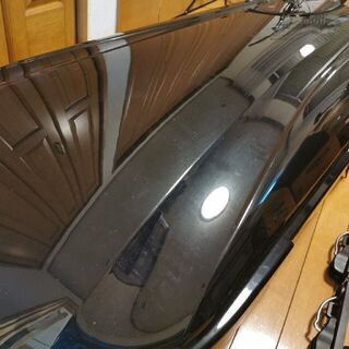直接引取のみ】Inno ルーフボックスBR55BK BRP10クイッククランプ付き