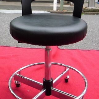 ☆ノーリツイス CA36L-Z 作業用チェア ブラック ワーキングチェア Working chair◆作業時に最適な椅子