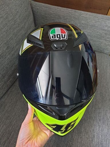 交渉中 AGV K1 アジアンフィット XLサイズ フルフェイス ミラー 