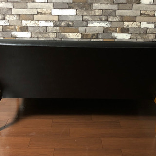 カリモク60 Kチェア　2シーター　スタンダードブラック　座面割れなし　新入荷