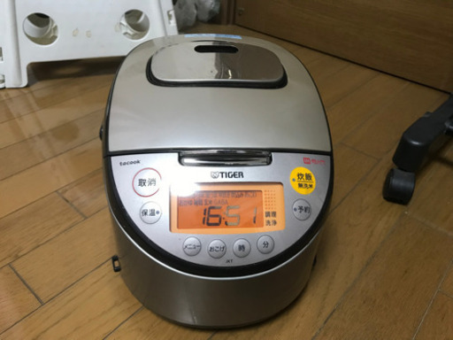 TIGER◆タイガー/2013年製/炊飯器/tacook/JKT-A100/5.5合