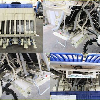 【SOLD OUT】清掃・整備済み イセキ 田植機 PQZ4 DULF パワステ 施肥機 Zロータ Qターン【農機具でっく】【三重】【田植機】