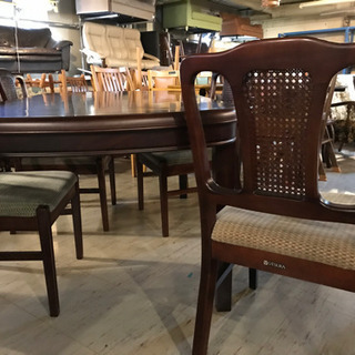 JF02670 大塚家具 ダイニングセット椅子4脚付き