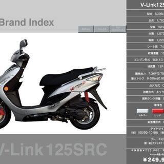 【ネット決済】V-Link125S RC
