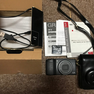 【ネット決済】美品 リコー　RICOH GRII  GR2 ケース付き