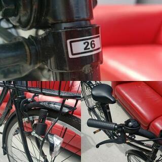 ☆極美品☆自転車 COCONUT 26インチ ブラック 変速なし 鍵付き ママチャリ ☆極美品☆自転車 COCONUT 26インチ ブラック 変速なし 鍵付き ママチャリ