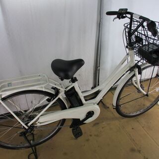 ☆中古電動自転車☆B361 ブリヂストン Assista polku ホワイト 5.0ah 