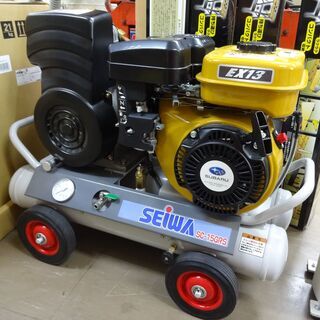 超美品!! セイワ エンジンコンプレッサ SC-15GRS 中古品 超美品!! セイワ エンジンコンプレッサ SC-15GRS 中古品