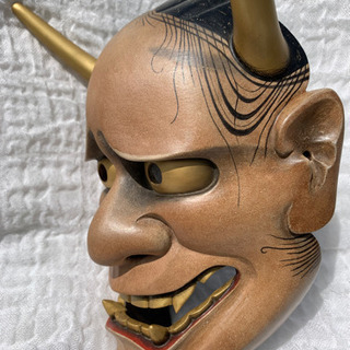商談中◇般若面◇ 工芸 和 インテリア アンティーク 能