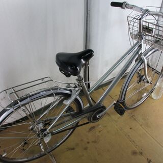 中古自転車】ブリヂストン27インチ アルベルトロイヤル (シルバー)
