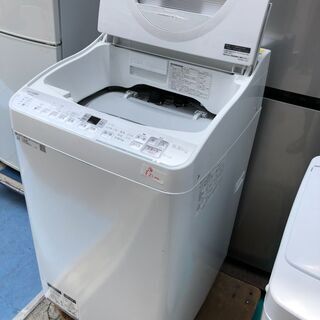 ☆中古激安！ SHARP シャープ 5.5㎏ 乾燥機付き洗濯機 2019年製