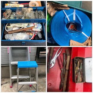 引き取り限定】or【近隣配送限定】工具の山 職人 現場 道具 DIY 作業