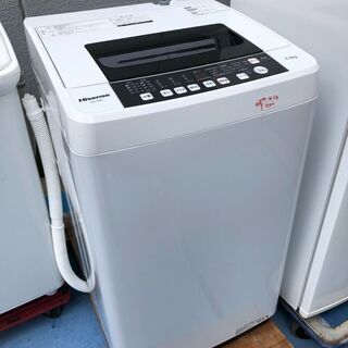 札幌市内配送無料 16年製 Hisense ハイセンス 5.5kg 全自動洗濯