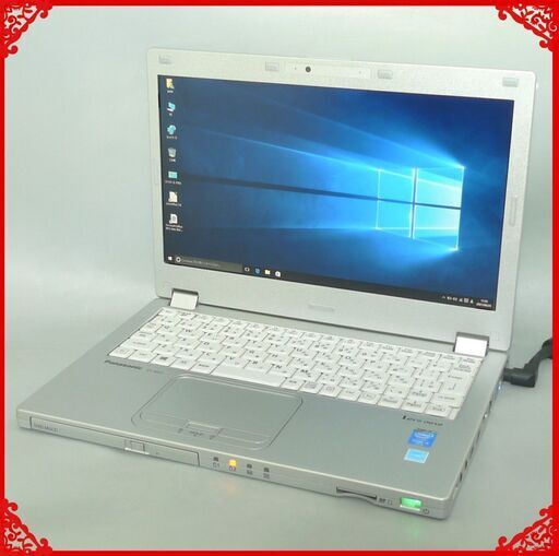 日本製 ノートパソコン 中古良品 高速SSD-256G 12.5型 Panasonic CF-MX3L16CS 第4世代Core i5 8GB DVDRW 無線LAN Windows10 Office済3