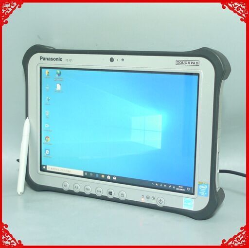 タブレット 中古良品 10.1型 Panasonic FZ-G1FABZZBJ Core i5 4GB SSD 無線Wi-Fi Bluetooth webカメラ Windows10 Office