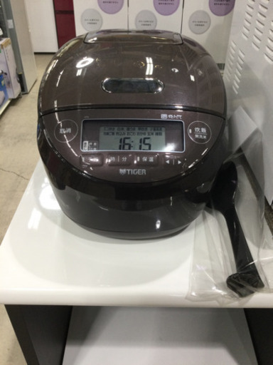 最旬ダウン 圧力IH炊飯ジャー JPK-B100T 2020年製 5.5合炊き タイガー 炊飯器