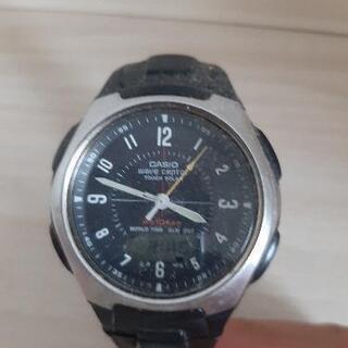 値下げ)カシオ　ソーラー腕時計の画像