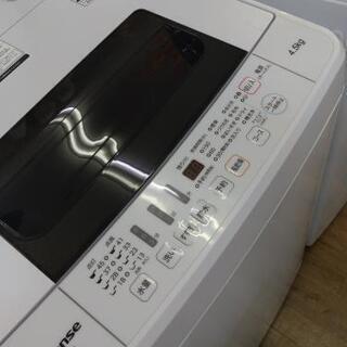 J006  早い者勝ち！ ★6ヶ月保証★4.5K洗濯機★Hisense  HW-T45C   2020年製   
