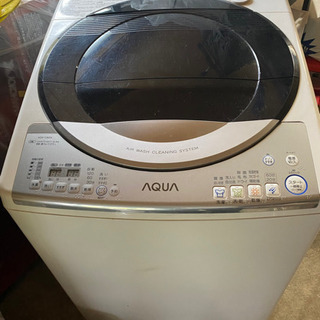 洗濯機　全自動　AQUA 9kg 中古