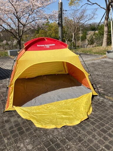 値下げ相談◎Colemanテント★黄色 イエロー 元気でかわいいカラー★お子様にも！ コールマン