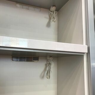 【愛品館八千代店】松田家具　4枚扉キッチンボード【愛八KT】