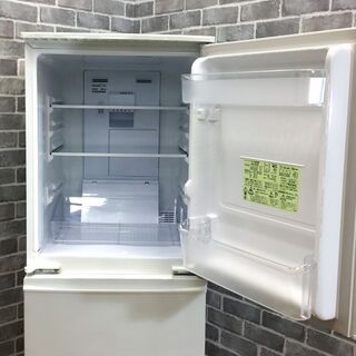【ハッピー西葛西店】2ドア　137L　冷蔵庫　【どっちもドア】シャープ製　2013年式　ID:58885