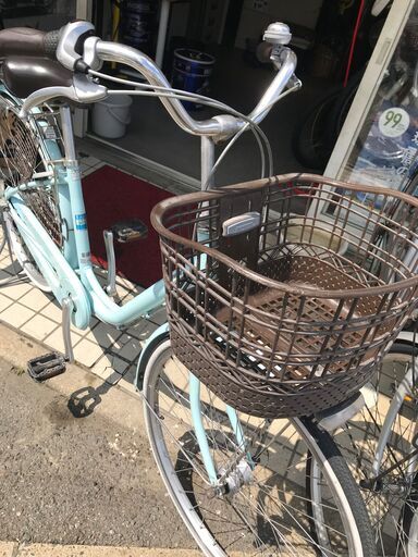 軽いアルミフレームのママちゃり BS アルミーユ