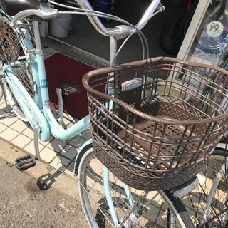 軽いアルミフレームのママちゃり　BS アルミーユ