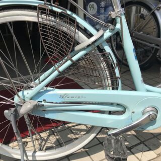 軽いアルミフレームのママちゃり　BS アルミーユ