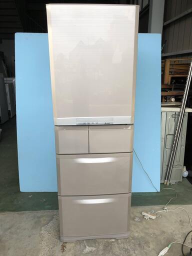 (売約済み).三菱 MITSUBISHI 2015年製 ノンフロン冷凍冷蔵庫 420L MR-B42Y-F形 5ドア 自動製氷 大容量