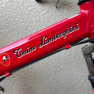 ランボルギーニ　レッド 26インチ 折りたたみ
