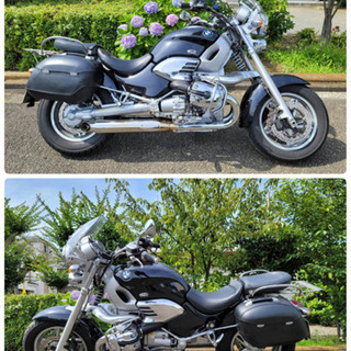 BMW R1200C カスタム 初年度17年式 パニアケース グリップ