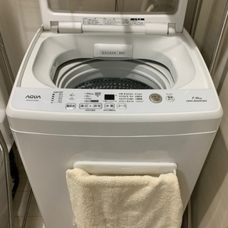 【ネット決済】【洗濯機】2020年製　AQUA AQW-GV70...