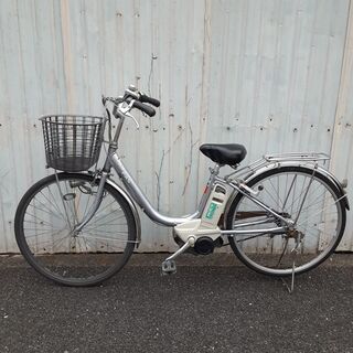 電動アシスト自転車6月-15 ヤマハ PAS Natura 充電器 4.0Ahバッテリー 鍵1