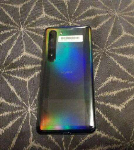AQUOS R5G ブラックレイ 新品同様 SIMロック解除 おまけ付き