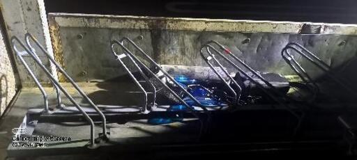 自転車の輪止め‼️