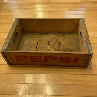 PEPSI 木箱 ビンテージ 6個セット
