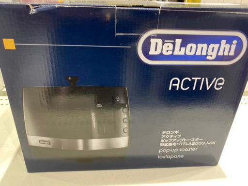 新品　未開封　デロンギ　ポップアップトースター