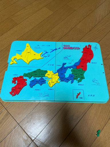 くもん公文日本地図パズル立体 はちみつれもん 柿生の子供用品の中古あげます 譲ります ジモティーで不用品の処分