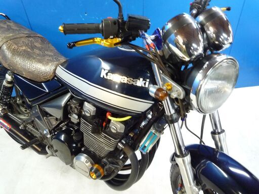 KAWASAKI ゼファー400カイ 紺 格安キャンペーン 期間限定 諸経費０円 始動確認済み 車検取得で乗れます 即納車有り 激安 横浜 都筑 P-Yard KAWASAKI ゼファー400カイ 紺 格安キャンペーン 期間限定 諸経費0円