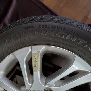 235/55R17 コンチネンタル ホイール付き 【公式通販】